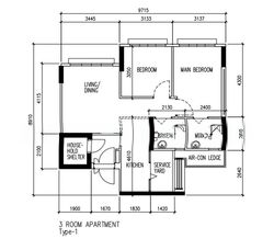 Blk 430A Bedok North Woods (Bedok), HDB 3 Rooms #561228371